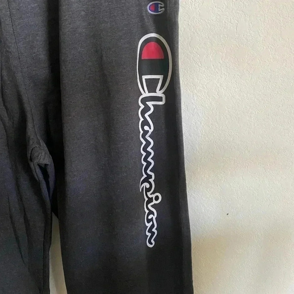 Champion Spell Out Granite Heather Gray Sweatpants Sizes 1X - 3X - Picture 6 of 11